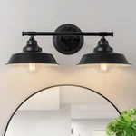 Goyeel Bathroom Fixtures - 21" Matte Black Vanity Lights For Mi.... Fixed Price $61.57.