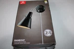 Globe Electric 65312 Ramezay 1-LIGHT Plug-in Or Hardwire Wall Sconce Matte Black. Fixed Price $19.99.