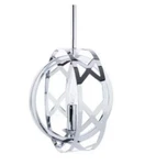 Miseno MLIT180459 9" Orb Pendant Light / Wall Sconce SBU-180459-CH Mrsp $65. Fixed Price $5.00.