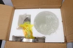 Maxim Vital Tall-profile Frosted Glass Wall Sconce 1-LIGHT 60W 9" 6". Fixed Price $23.40.