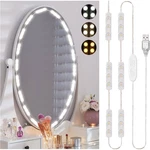 Consciot CL1100176 White Led Vanity Lights For Mirror, Hollywood Style Strip,. Fixed Price $12.00.