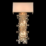 Allegri 027620-038-FR001 Vermeer Light Wall Bracket, Brushed Champagne Gold. Fixed Price $1208.00.