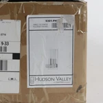 Hudson Valley Lighting Briggs Wall Sconce Polished Nickel Finish 5301PN. Fixed Price $285.00.