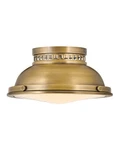 Hinkley Lighting 4081 Brass 2-LIGHT 13"W Flush Mount Ceiling Fixture. Fixed Price $399.00.