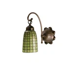 Meyda Lighting 6'W Terra Verde Wall Sconce, Avocado (lt) Mahogany Bronze - 18636. Fixed Price $229.40.