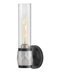 Hinkley Lighting Ellison 1 Vanity, Black/nickel/clear 57080BK-BN. Fixed Price $175.00.