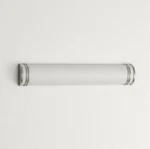 New Minka Lavery White Acrylic Bathroom Light Fixture 664-PL. Fixed Price $31.49.