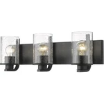 Z-lite 492-3V-MB Beckett Light 23 Inch Matte Black Vanity Wall. Fixed Price $218.00.