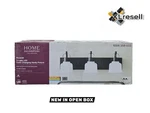 Home Decorators Rockhill 22.07IN 3-LIGHT Black Led Vanity Dimmable 51779. Fixed Price $44.90.
