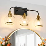 23'' Clear Glass Shade Vanity Light Modern Led Mirror For Bathroom Fixture Ul. Fixed Price $91.99.