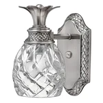 Hinkley Lighting Plantation Bath Sconce, Antique Nickel - 5310PL. Fixed Price $143.65.