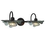 Auwieou Black Wall Sconce 2 Light Bathroom Vanity Over Mirror, Modern W.... Fixed Price $160.83.