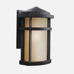 Kichler Lantana Outdoor Wall Light 9X13" Architectural Bronze + Glass #9167AZ. Fixed Price $189.95.