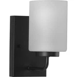 Progress Lighting P300327 Merry 8" Tall Bathroom Sconce - Black. Fixed Price $35.99.