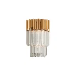 Corbett Lighting 220-12-GL/SS Open Box Charisma Wall Sconce Gold Leaf. Fixed Price $309.00.