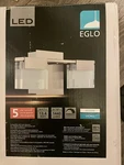 Eglo Vicino 12.6 2-LIGHT Satin Nickel Led Vanity 201439A. Fixed Price $55.00.