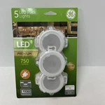 Ge 3 Led Puck Lights 450 Lumens Linkable Brand New. Fixed Price $22.99.
