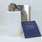Minka-lavery Modern Wall Sconce Light Brushed Nickel White Glass Free Shipping. Fixed Price $95.00.