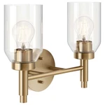 Kichler 55184 Madden 2 Light 15"W Vanity - Bronze. Fixed Price $95.98.