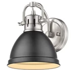 Industrial Golden Lighting 3602-BA1 Pw-blk Duncan Wall Mount Sconce Lamp. Fixed Price $39.99.