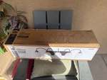 Project Source Wynfield 31.5IN -matte Black Traditional Vanity Light. Fixed Price $59.99.