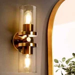 Uolfin 13.8 In. Transitional Cylinder Bathroom Vanity 2-LIGHT Modern. Fixed Price $21.99.