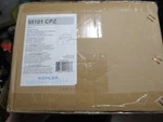 Kichler Meller 15.25" Light Vanity Clear Glass Champagne Bronze 55101 Cpz New. Fixed Price $89.99.