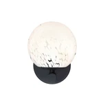 Designers Fountain Crown Heights 1 Light Sconce, Black/white D252C-WS-AG-MB. Fixed Price $80.80.