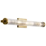 Kichler 32INCH Linear Bath, Natural Brass - 45650NBR. Fixed Price $394.99.