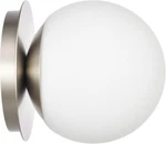 Wall Sconces, Modern Globe In Brushed 1-LIGHT, Nickel. Fixed Price $82.52.