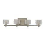 Kalco Lighting Clearwater Bath, Satin Nickel - 312134SN. Fixed Price $718.00.
