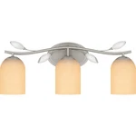 Quoizel ULY8624 Ulysses 3 Light 24"W Bathroom Vanity - Nickel. Fixed Price $240.99.