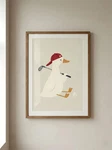 Silly Goose Golf Poster Boy Nursery Wall Art Whimsical Sports Decor. Fixed Price $13.99.