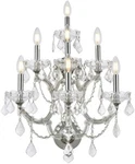 Elegant Lighting 2800W7C-GT/RC Maria Theresa 27-INCH High 7-LIGHT Wall Sconce. Fixed Price $604.00.