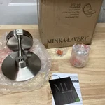 Minka Lavery 2421-L Beacon Avenue 6" Tall Led Bathroom Sconce Nickel. Fixed Price $64.99.