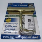 Vtg 7" Brass Colored Halogen Advent Picture Light Adjustable Swivel Head Lamp. Fixed Price $32.00.