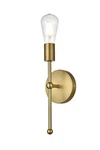 Elegant Lighting LD2356 Keely 12" Tall Bathroom Sconce - Gold. Fixed Price $62.00.