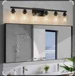 Cloudy Bay Led 36" Vanity Light Brushed Nickel Color Dimmable New. Fixed Price $22.49.