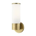 Livex Lindale Light Ada Wall Sconce, Antique Brass 16561-01. Fixed Price $104.96.