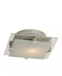 ET2 Lighting Led Piccolo 1 Flush/wall Mount Satin Nickel E53832-09SN. Fixed Price $32.99.
