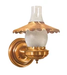 Lavery 1-LIGHT Early American Vintage Wall Fixture Retro Antique Brass New 10AB. Fixed Price $89.95.