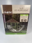New Chapter 16 Ft Led Rope Light Strand Indoor Outdoor Plug Green Wsterproof. Fixed Price $17.99.