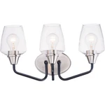 Maxim Lighting 26122CLBKSN Goblet Bathroom Vanity Black/satin Nickel. Fixed Price $134.00.