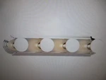 Volume Lighting 4-LIGHT Indoor Brushed Nickel Movie Beauty Makeup Vanity. Fixed Price $17.95.