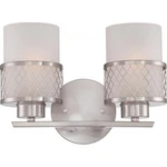 Nuvo Lighting 60/4682 Fusion 12"W Bathroom Vanity - Nickel. Fixed Price $167.99.