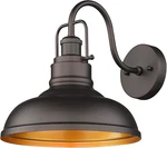 Vintage 11" Gooseneck Barn Light Sconce Oil Rubbed Bronze Finish. Fixed Price $93.99.