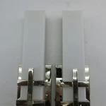 Lot Of Two Nuvo Grill Single Led Wall Sconce Polished Nickel Finish. Fixed Price $59.98.
