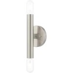 Livex Lighting 51132-91 Copenhagen Wall Sconce Brushed Nickel. Fixed Price $70.37.