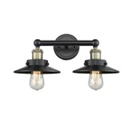 Innovations Lighting 616-2W-8-17 Railroad Vanity Black. Fixed Price $191.84.
