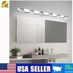 Modern 6 Heads Bathroom Vanity Led Crystal Mirror Light Front Wall Lamp Fixture. Fixed Price $54.09.
